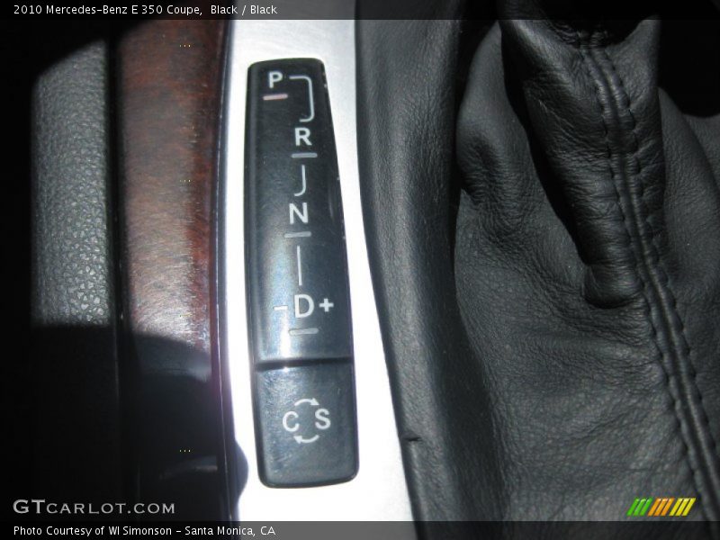Black / Black 2010 Mercedes-Benz E 350 Coupe