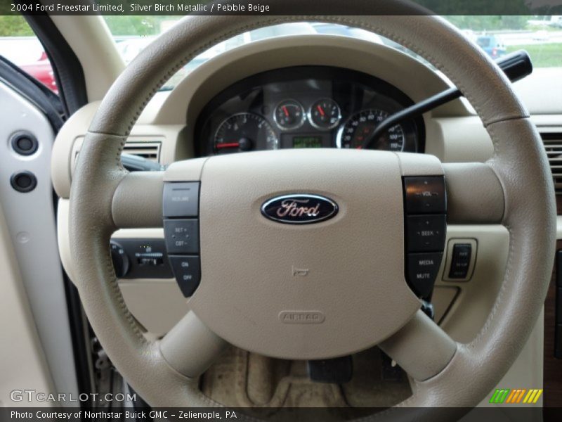 Silver Birch Metallic / Pebble Beige 2004 Ford Freestar Limited