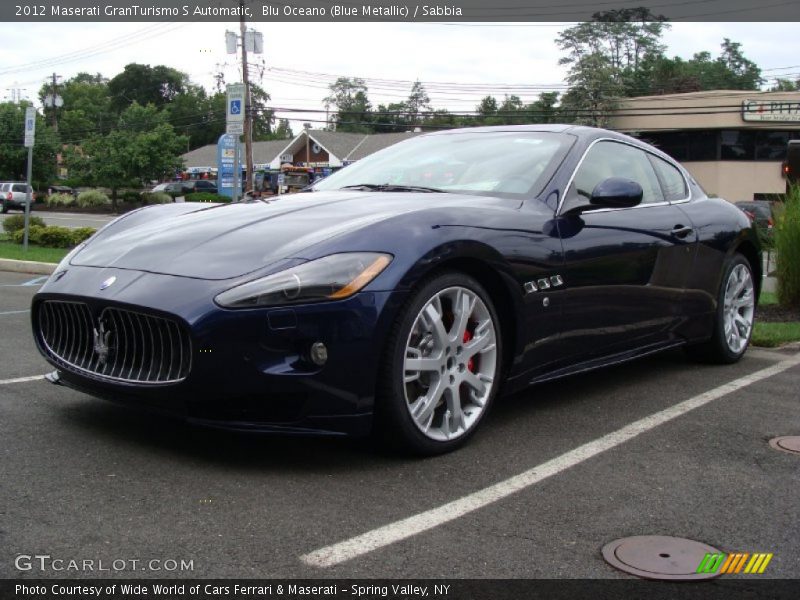 Front 3/4 View of 2012 GranTurismo S Automatic
