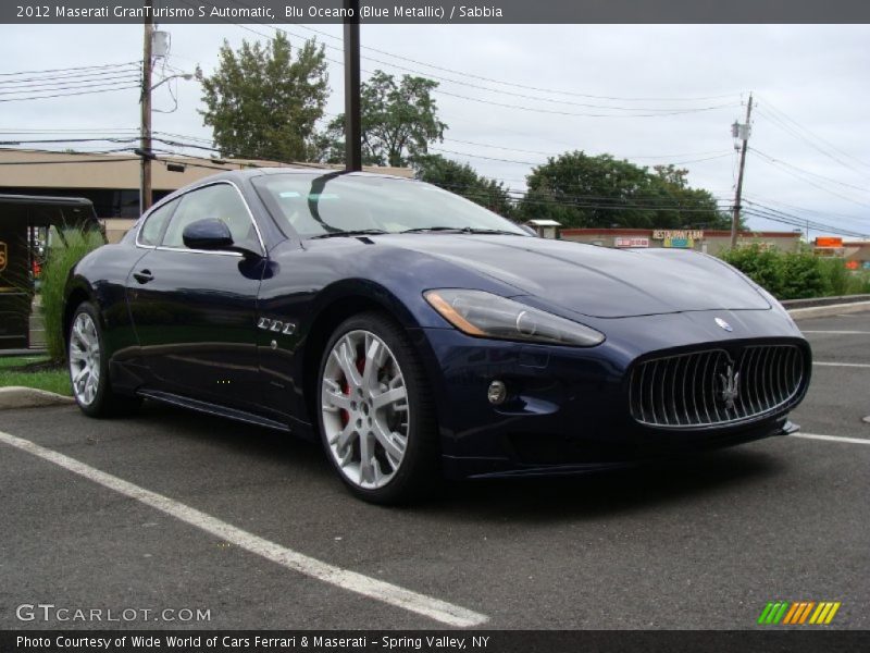 Front 3/4 View of 2012 GranTurismo S Automatic