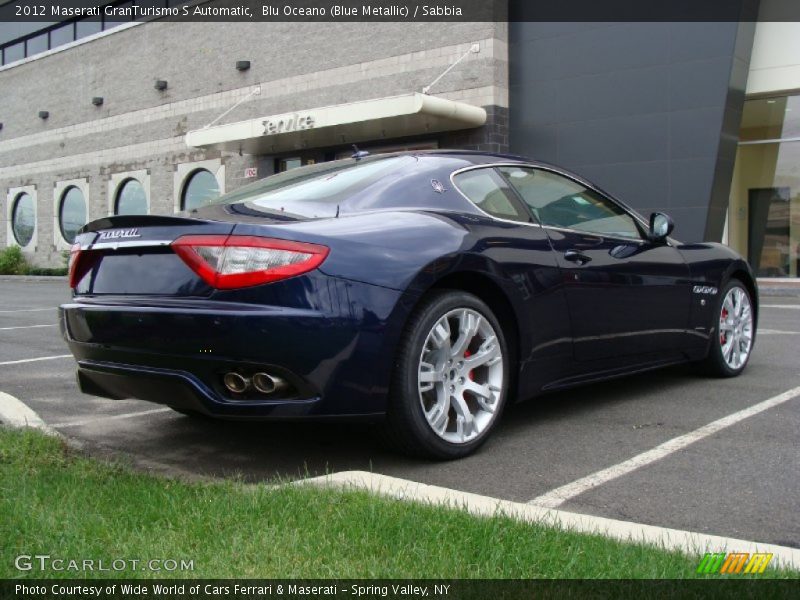  2012 GranTurismo S Automatic Blu Oceano (Blue Metallic)
