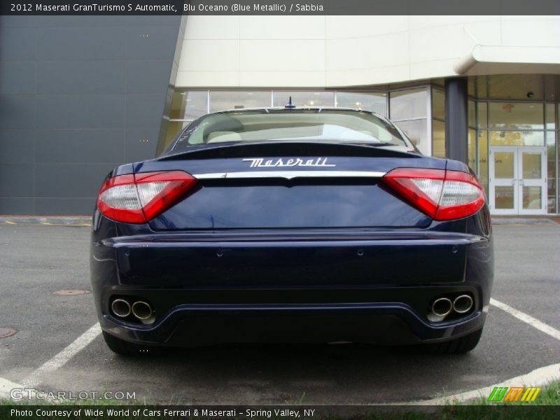  2012 GranTurismo S Automatic Blu Oceano (Blue Metallic)