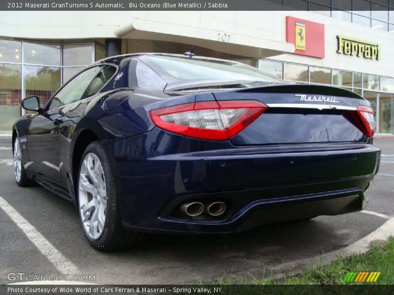  2012 GranTurismo S Automatic Blu Oceano (Blue Metallic)