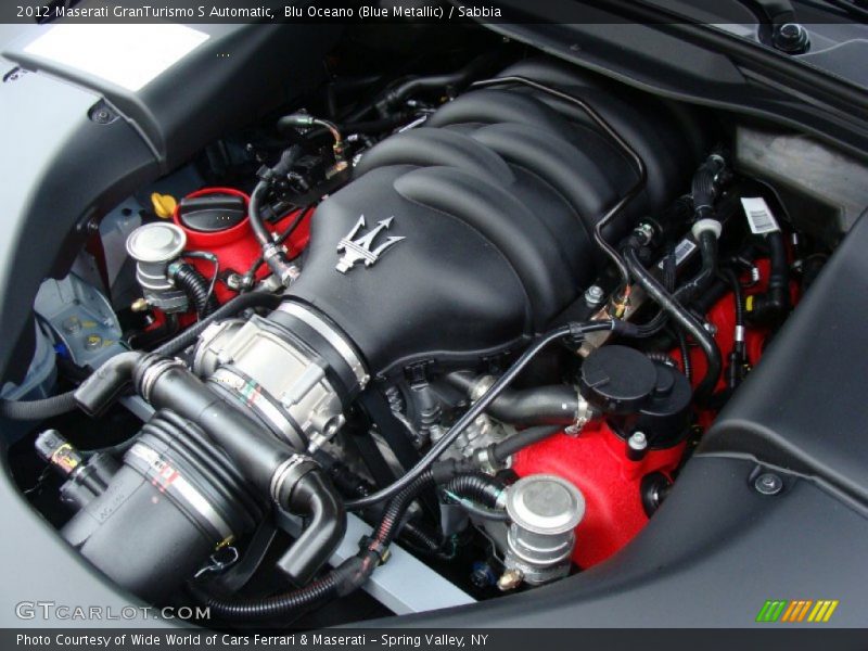  2012 GranTurismo S Automatic Engine - 4.7 Liter DOHC 32-Valve VVT V8