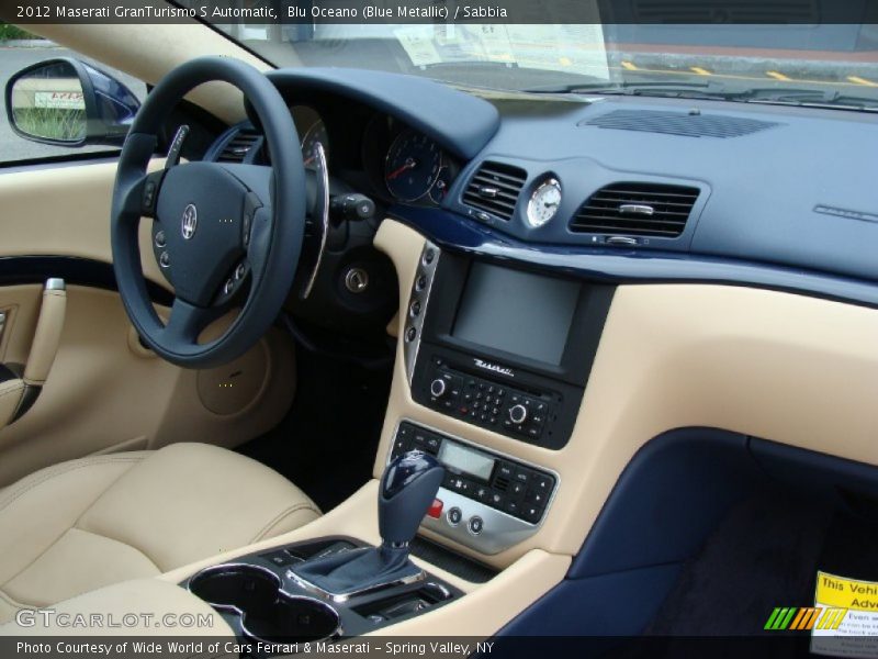 Dashboard of 2012 GranTurismo S Automatic