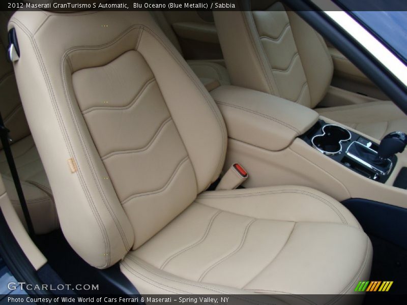  2012 GranTurismo S Automatic Sabbia Interior