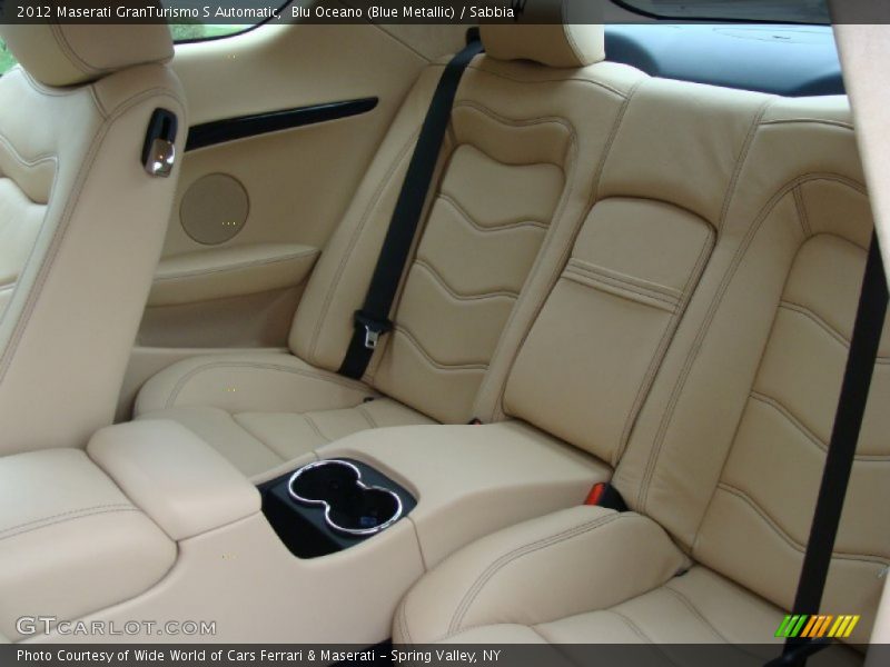  2012 GranTurismo S Automatic Sabbia Interior