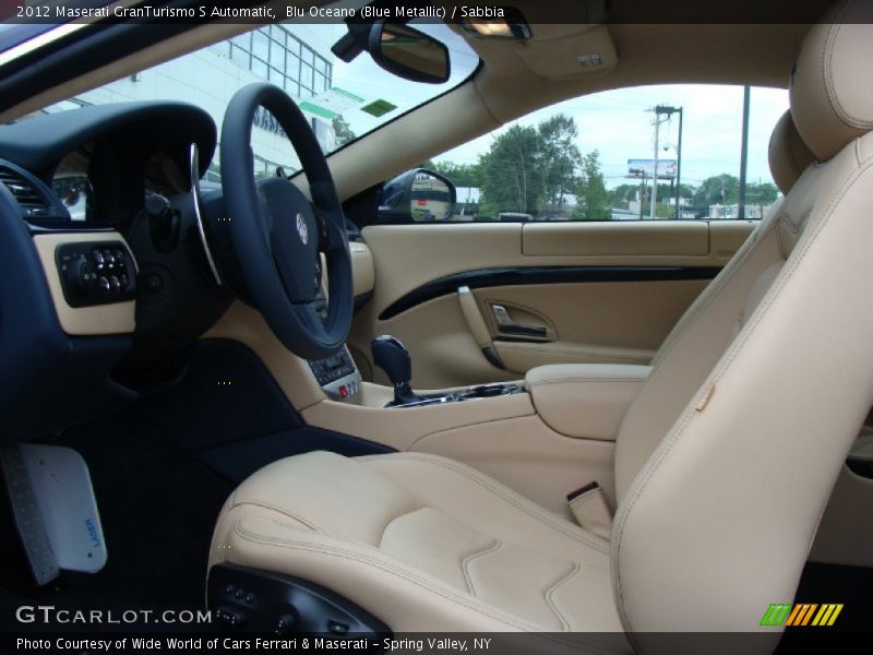  2012 GranTurismo S Automatic Sabbia Interior