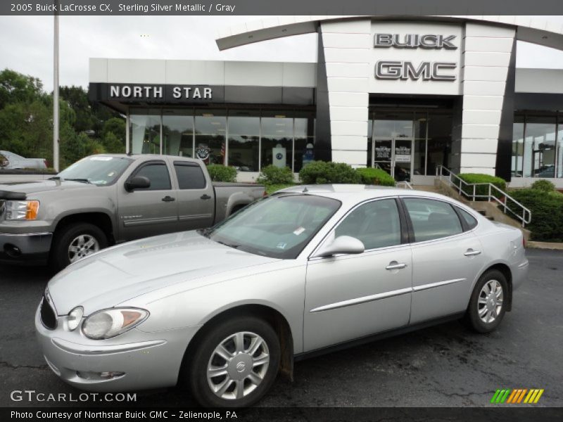 Sterling Silver Metallic / Gray 2005 Buick LaCrosse CX