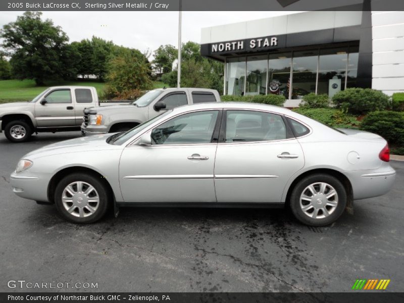 Sterling Silver Metallic / Gray 2005 Buick LaCrosse CX
