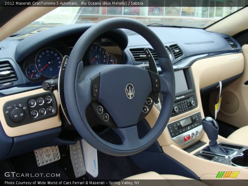  2012 GranTurismo S Automatic Steering Wheel