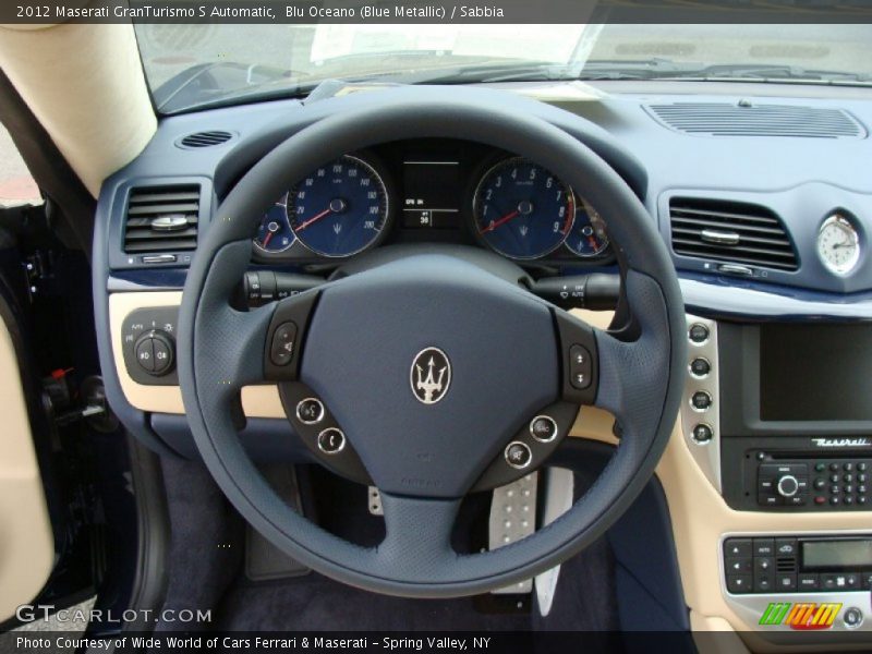  2012 GranTurismo S Automatic Steering Wheel