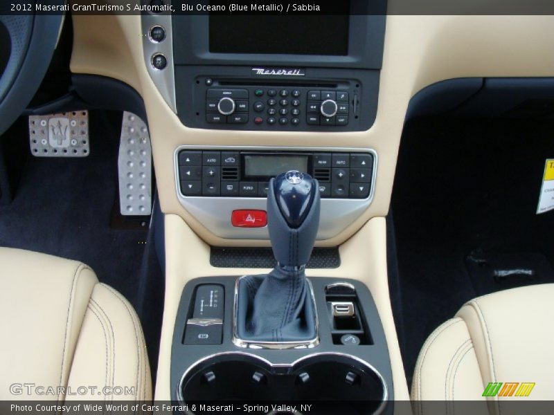  2012 GranTurismo S Automatic 6 Speed ZF Paddle-Shift Automatic Shifter