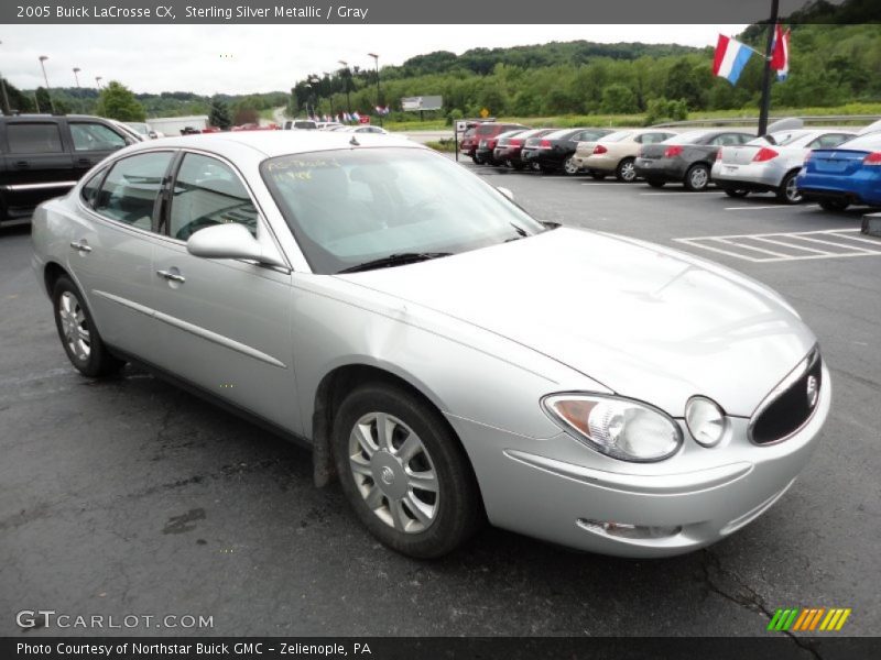 Sterling Silver Metallic / Gray 2005 Buick LaCrosse CX