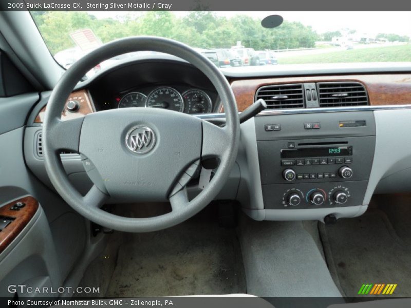 Sterling Silver Metallic / Gray 2005 Buick LaCrosse CX