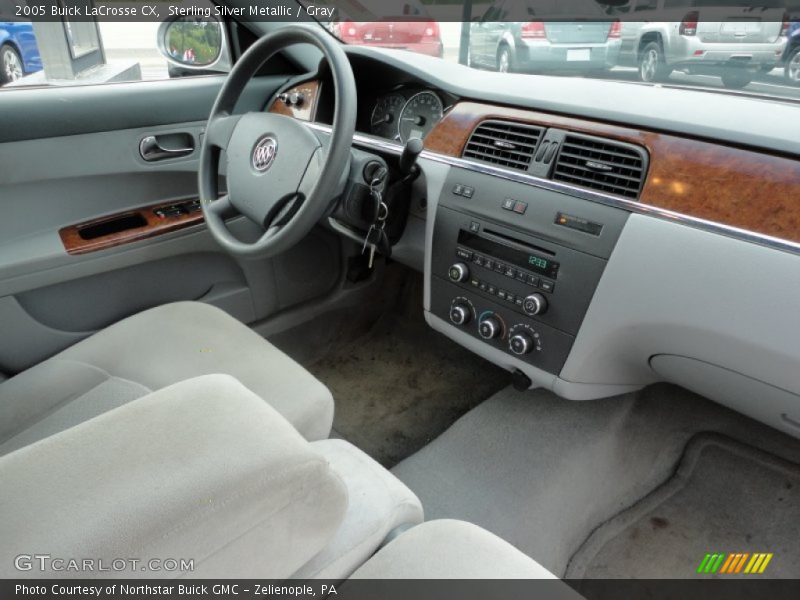 Sterling Silver Metallic / Gray 2005 Buick LaCrosse CX