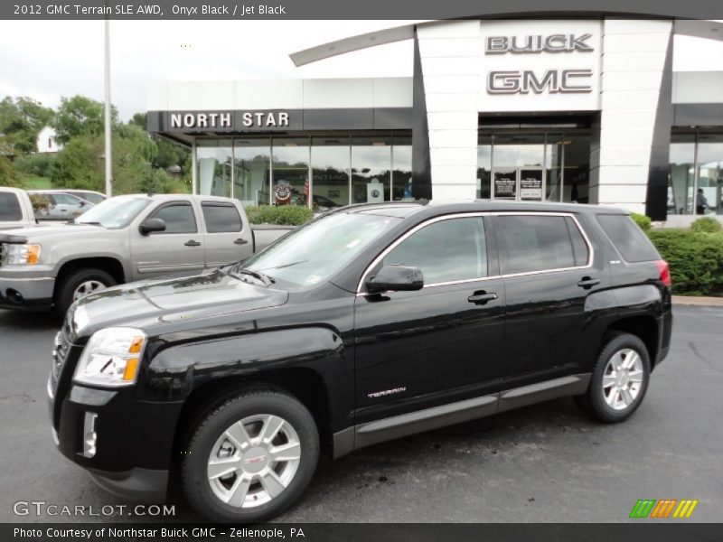 Onyx Black / Jet Black 2012 GMC Terrain SLE AWD