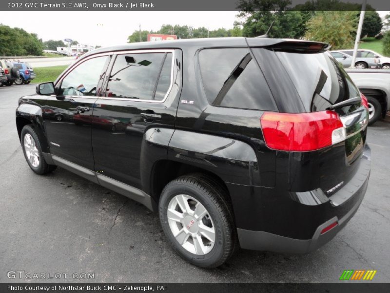 Onyx Black / Jet Black 2012 GMC Terrain SLE AWD