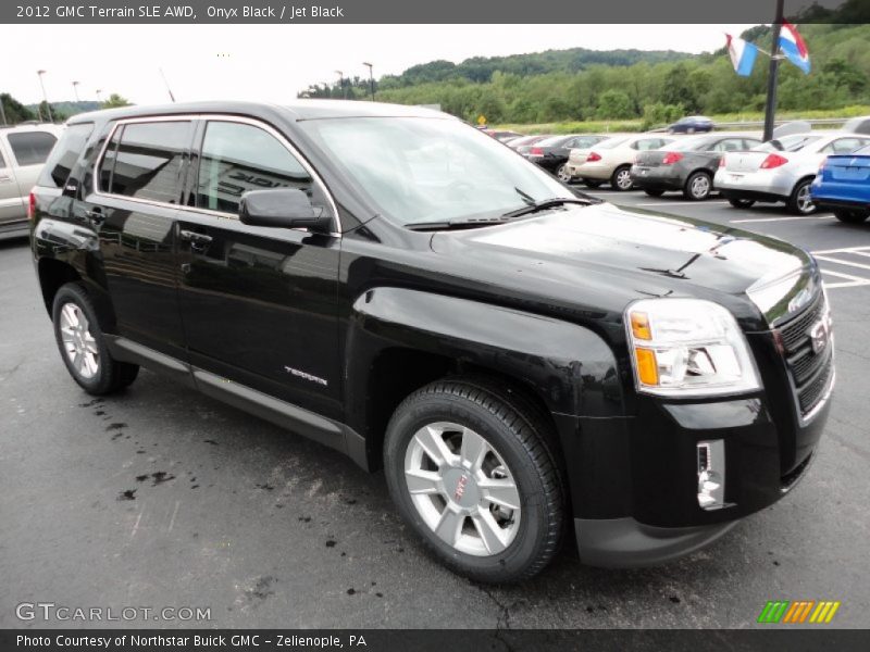 Onyx Black / Jet Black 2012 GMC Terrain SLE AWD