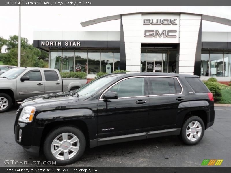 Onyx Black / Jet Black 2012 GMC Terrain SLE AWD