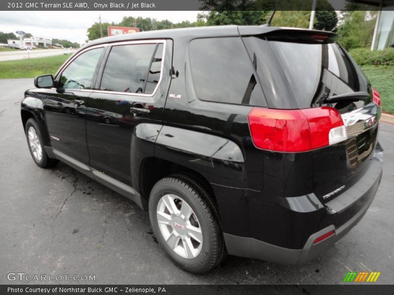 Onyx Black / Jet Black 2012 GMC Terrain SLE AWD