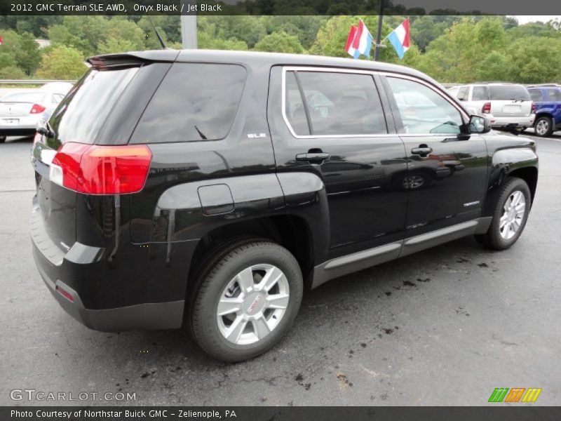 Onyx Black / Jet Black 2012 GMC Terrain SLE AWD