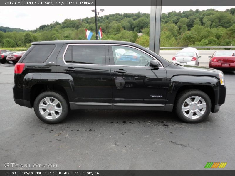 Onyx Black / Jet Black 2012 GMC Terrain SLE AWD