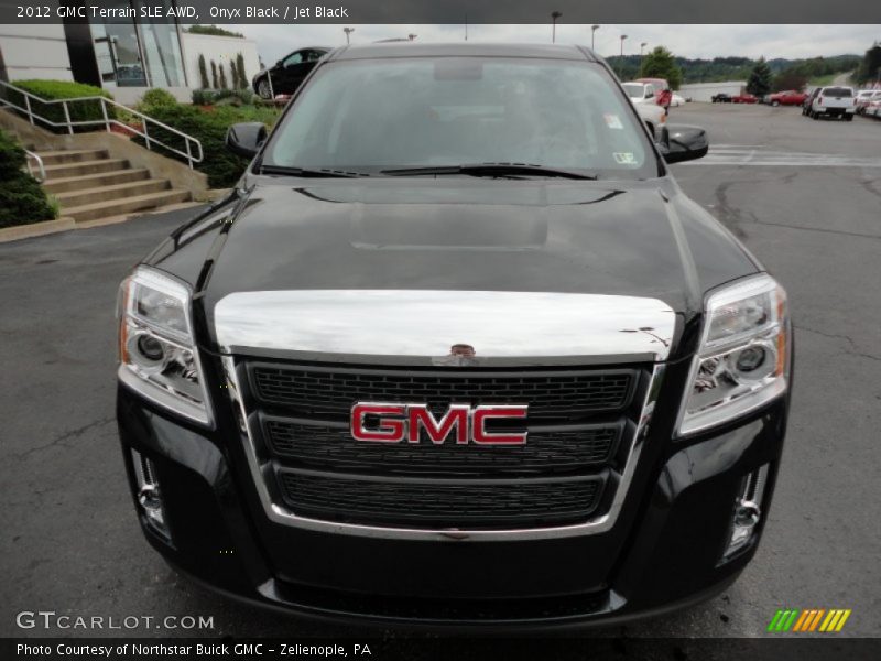 Onyx Black / Jet Black 2012 GMC Terrain SLE AWD