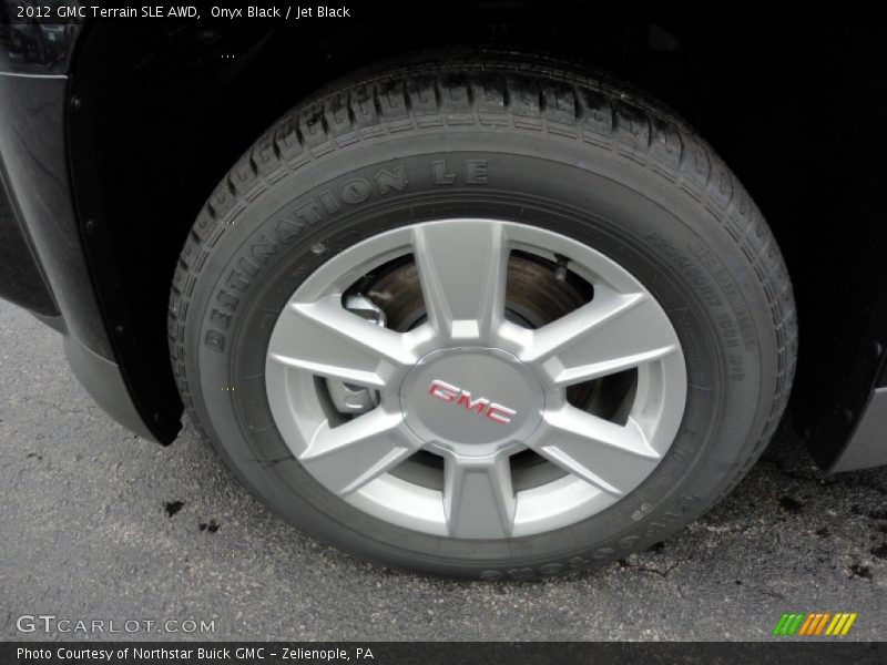 Onyx Black / Jet Black 2012 GMC Terrain SLE AWD