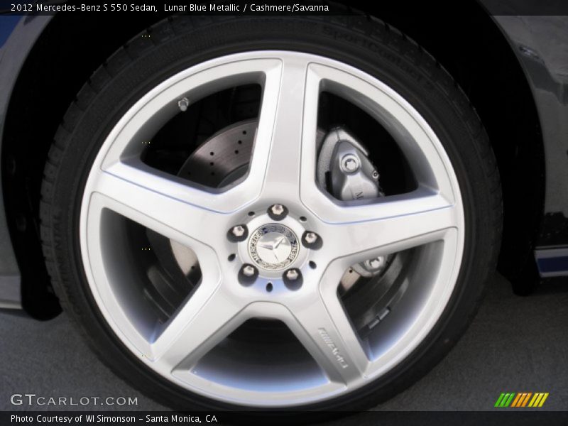  2012 S 550 Sedan Wheel