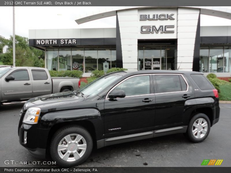 Onyx Black / Jet Black 2012 GMC Terrain SLE AWD