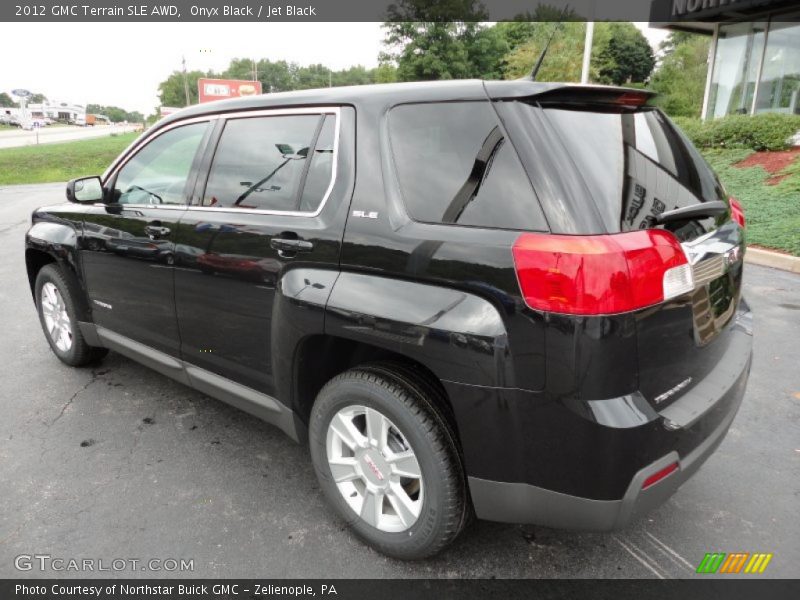 Onyx Black / Jet Black 2012 GMC Terrain SLE AWD