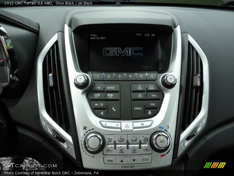 Onyx Black / Jet Black 2012 GMC Terrain SLE AWD