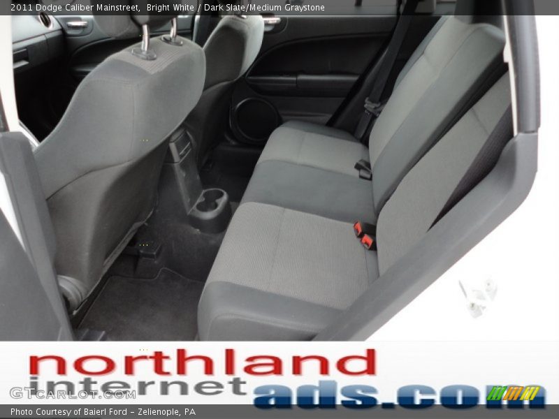 Bright White / Dark Slate/Medium Graystone 2011 Dodge Caliber Mainstreet