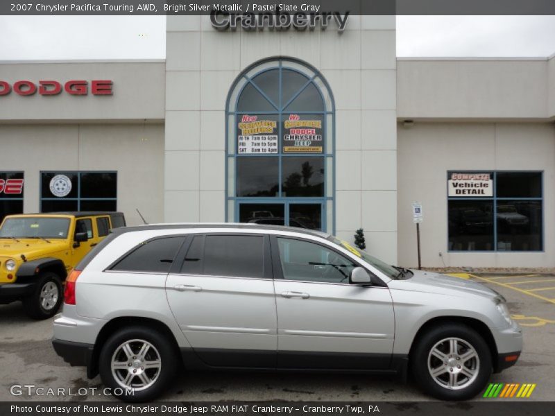 Bright Silver Metallic / Pastel Slate Gray 2007 Chrysler Pacifica Touring AWD