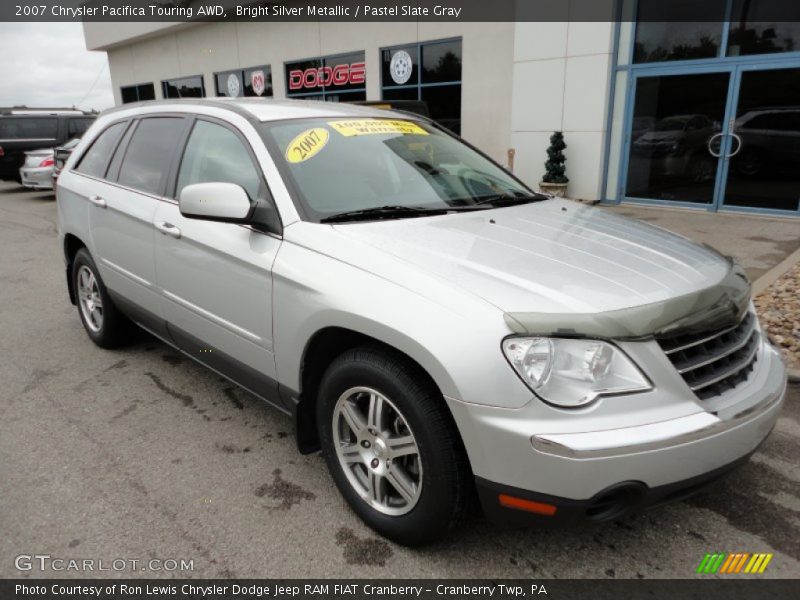 Bright Silver Metallic / Pastel Slate Gray 2007 Chrysler Pacifica Touring AWD