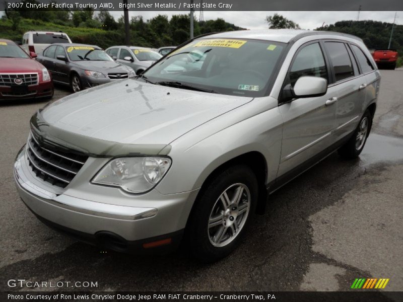 Bright Silver Metallic / Pastel Slate Gray 2007 Chrysler Pacifica Touring AWD