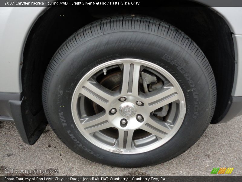 Bright Silver Metallic / Pastel Slate Gray 2007 Chrysler Pacifica Touring AWD
