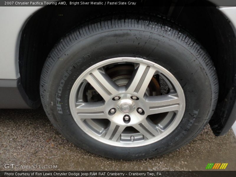 Bright Silver Metallic / Pastel Slate Gray 2007 Chrysler Pacifica Touring AWD