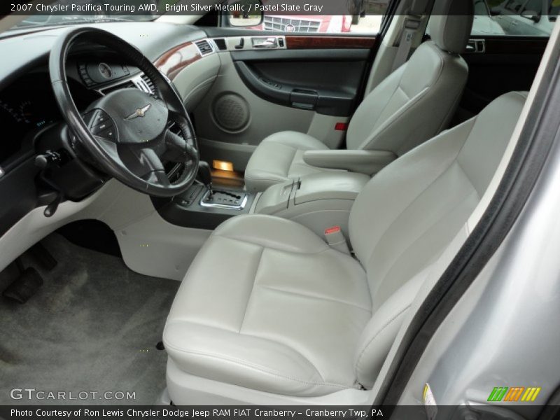 Bright Silver Metallic / Pastel Slate Gray 2007 Chrysler Pacifica Touring AWD