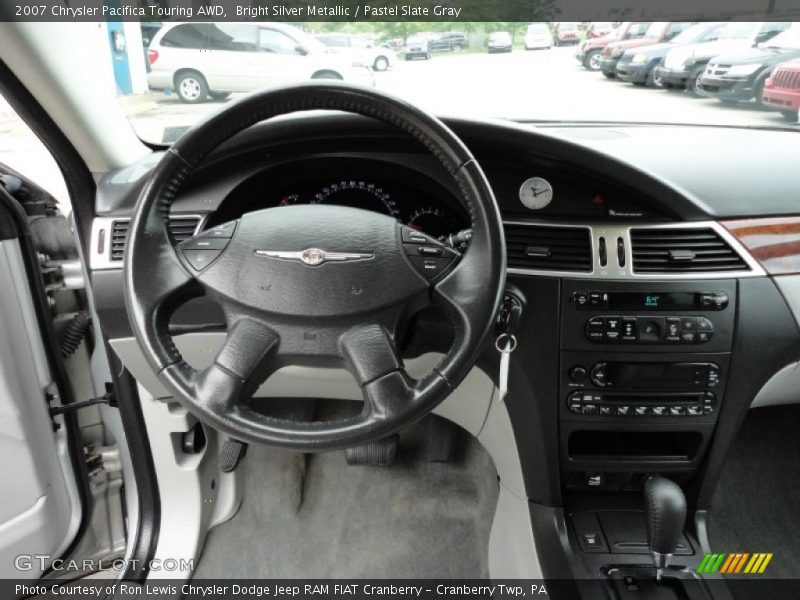 Bright Silver Metallic / Pastel Slate Gray 2007 Chrysler Pacifica Touring AWD