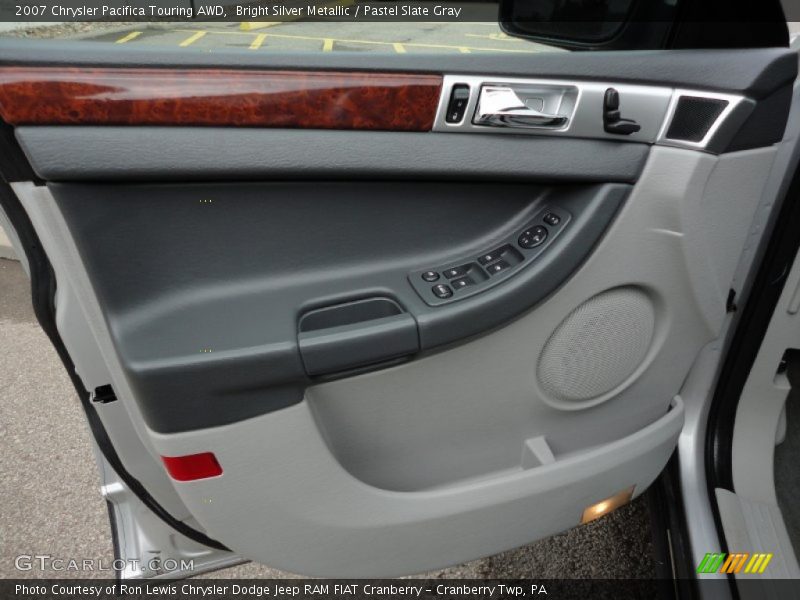 Bright Silver Metallic / Pastel Slate Gray 2007 Chrysler Pacifica Touring AWD