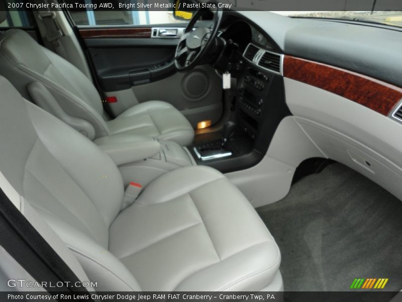 Bright Silver Metallic / Pastel Slate Gray 2007 Chrysler Pacifica Touring AWD