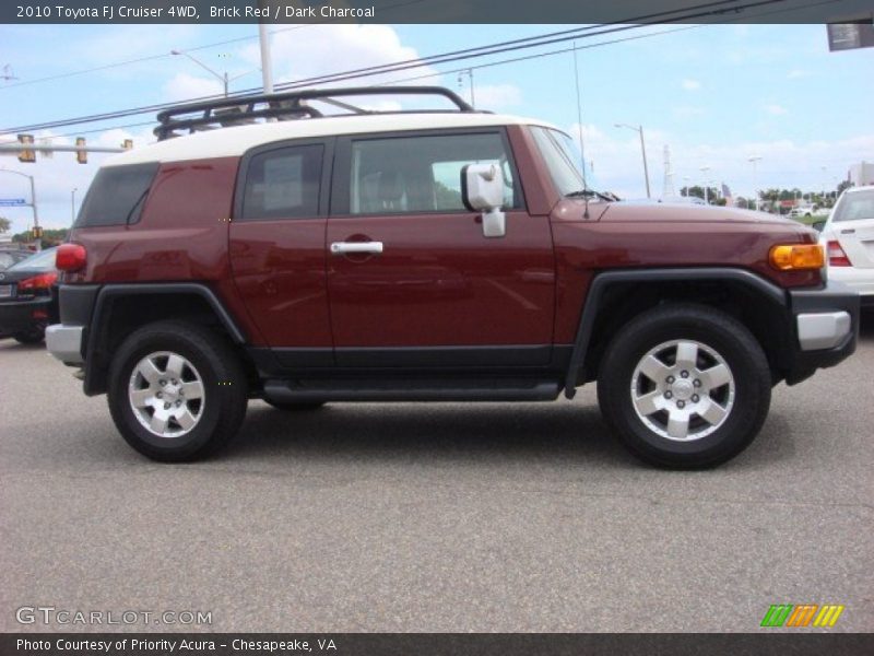 Brick Red / Dark Charcoal 2010 Toyota FJ Cruiser 4WD