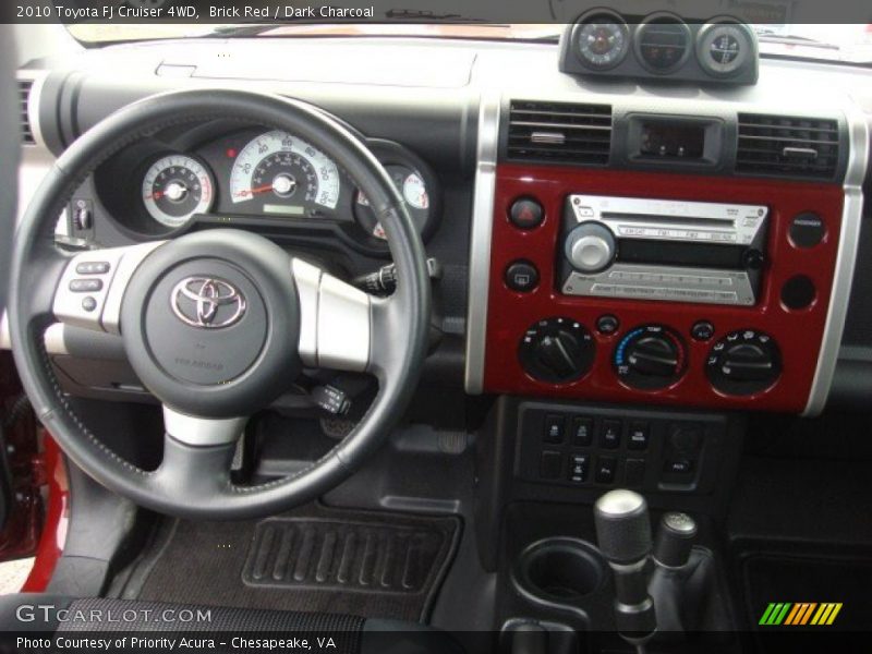 Brick Red / Dark Charcoal 2010 Toyota FJ Cruiser 4WD