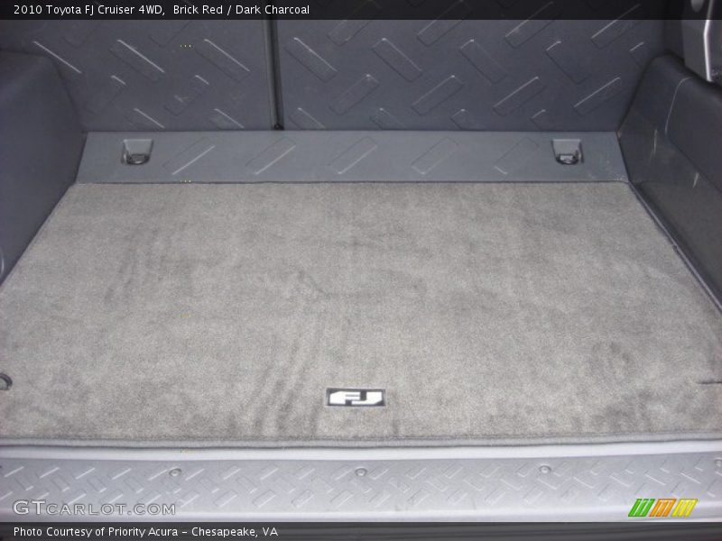 Brick Red / Dark Charcoal 2010 Toyota FJ Cruiser 4WD