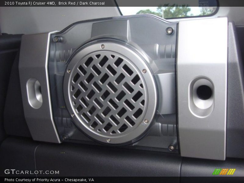 Brick Red / Dark Charcoal 2010 Toyota FJ Cruiser 4WD