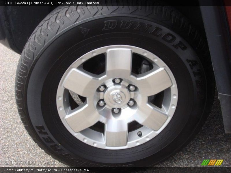 Brick Red / Dark Charcoal 2010 Toyota FJ Cruiser 4WD