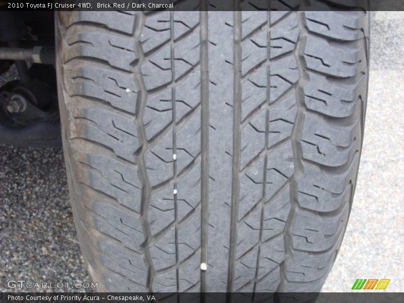 Brick Red / Dark Charcoal 2010 Toyota FJ Cruiser 4WD