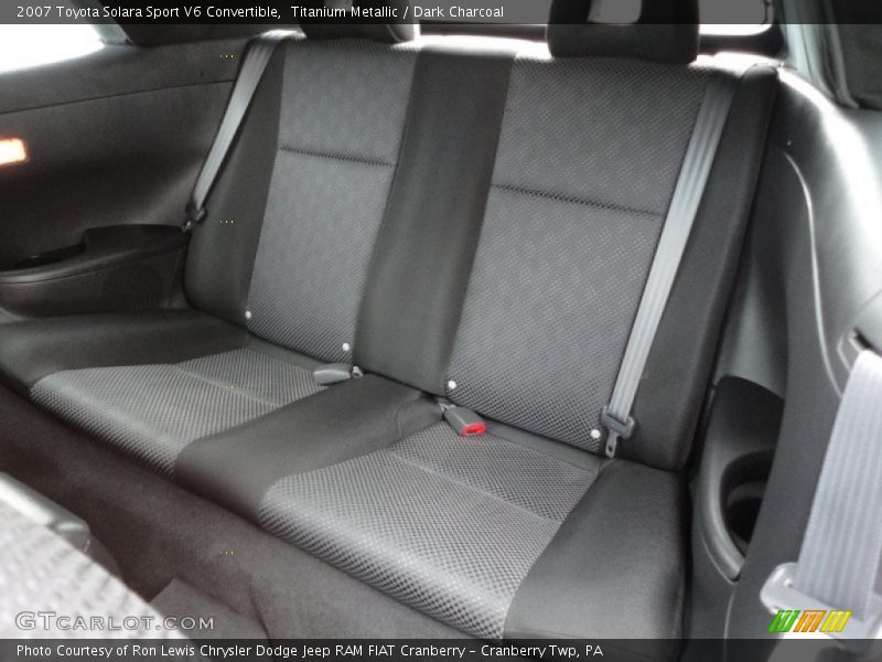 Titanium Metallic / Dark Charcoal 2007 Toyota Solara Sport V6 Convertible